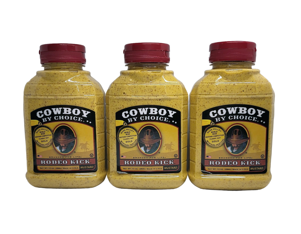 Rodeo Kick Mustard 3 Pack